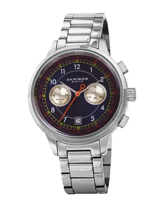 Akribos XXIV Akribos Xxiv Mens Stainless Steel Watch