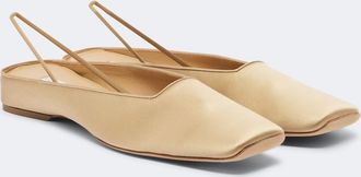 Calvin Klein Lana satin slingback flats