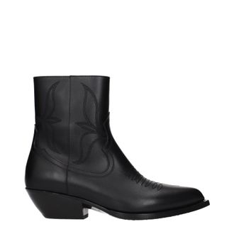 Celine Stivaletti Le&oacute;n Donna Pelle Nero