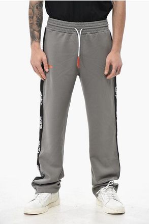 Off-white ACTIVE Track Pants with Branded Side Stripes size M