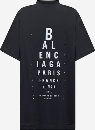 Balenciaga Black Optical T-Shirt