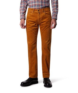 Pierre Cardin 5-Pocket-Hose PIERRE CARDIN PC-Laval, Herren, Gr. 30, L&auml;nge 32, caramel caf&eacute;, Web, Obermaterial: 99% Baumwolle, 1% Elasthan, unifarben, regular fit la