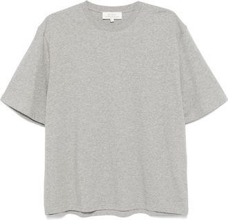 STUDIO NICHOLSON T-shirt effetto m&eacute;lange - Grigio