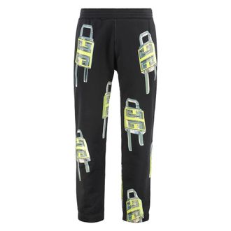 Givenchy Broeken, Heren, Zwart, S, Katoen, Cotton Track Pants