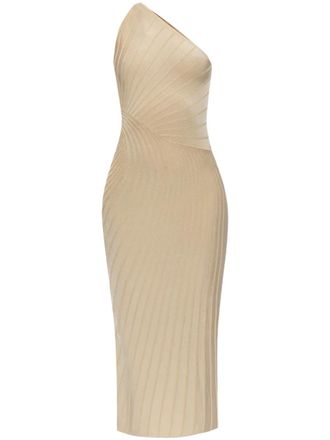 Cult Gaia Raith midi-jurk - Beige