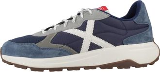 Munich Babel 14 - Heren - Sneakers - Blauw - 42 EU - Su&egrave;de - Schoenen