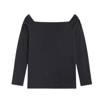Thinking Mu Top Berta - Tops - Mujer - Negro - XS