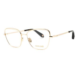 Roberto Cavalli VRC0690300 Cat-Eye Metal Frame Eyeglasses - Rose gold