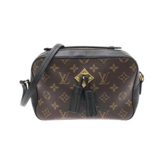 Louis Vuitton Pre-owned Monogram Saintonge Coated Canvas Shoulder Bag - Dames - Pre-owned - Bruin - Maat: ONE Size Leer