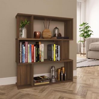 vidaXL Vidaxl - Libreria/divisorio Rovere Marrone 80x24x96 Cm Legno Multistrato