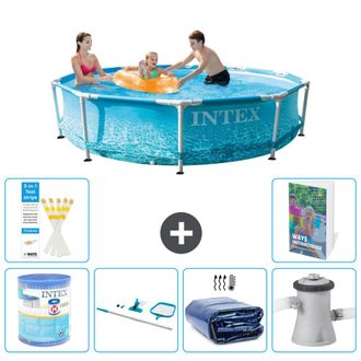 Intex Piscina Con Estructura Redonda - 305x76 Cm - 7-piezas S20