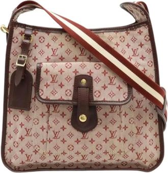 Louis Vuitton Pre-owned Vintage Schoudertas - Dames - Vintage Schoudertas - Rood - ONE Size - Leer - Vintage