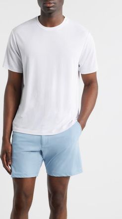 Johnnie-O The Tee Modal Blend Crewneck T-Shirt in White at Nordstrom, Size Xx-Large