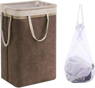 OEM Cesto De Ropa Plegable, Cesto De Ropa Con Tapa, Papelera Impermeable Plegable, Cesto De Ropa De Gran Capacidad, Ba&ntilde;o, Ropa Y Juguetes, Marr&oacute;n