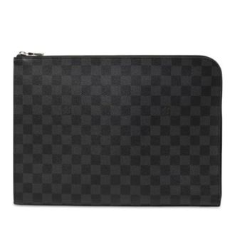 Louis Vuitton Pre-owned Damier Canvas Pochette - - Pre-owned - Donna - Nero - ONE SIZE