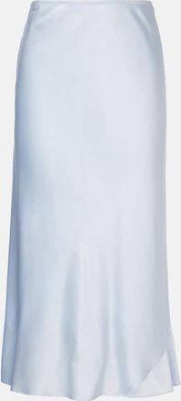 Dorothee Schumacher Sense of Shine satin midi skirt