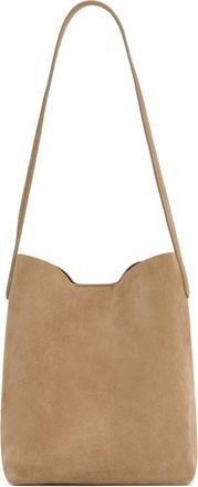 Mansur Gavriel Small Everyday Cabas Suede Hobo Bag in Anise at Nordstrom