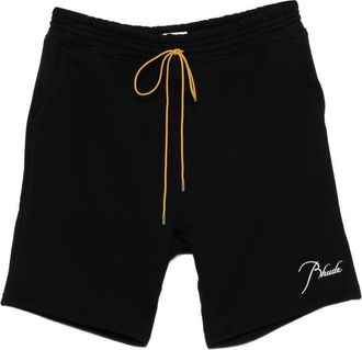 Rhude Classique Embroidered Shorts