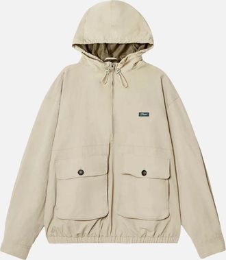 Pompeii Mens Pompeii Cream Technical Windbreaker Jacket - Size: 38/Regular