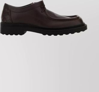 Bottega Veneta leather lace-up shoes