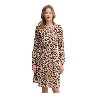 Oui Amber Jurk - Dames - Korte kleedjes - Veelkleurig - L - Kleedjes