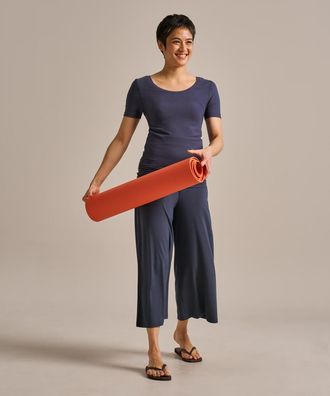 BAM Short Sleeve Rib Top - X-Small