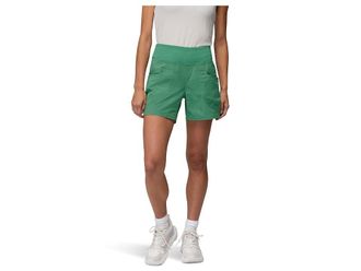 Prana Kanab Shorts Womens Shorts Jade : LG R, Cotton/Nylon/Spandex