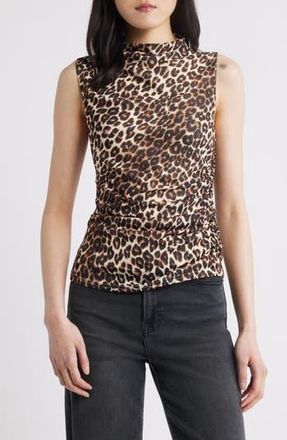 Rails Christen Leopard Print Top in Nala at Nordstrom Rack, Size Xx-Small