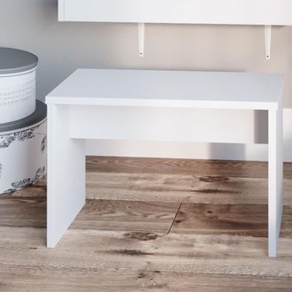 Vicco Banqueta, Blanco, 70 Cm Para Tocador Vicco