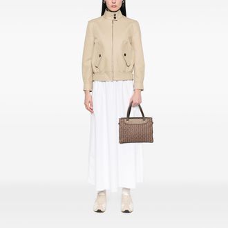 Celine Logo Print Tote Bag