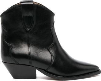 Isabel Marant Zwarte Dewina Laarzen - Dames - Cowboylaarzen - Zwart - 38 EU - Schoenen