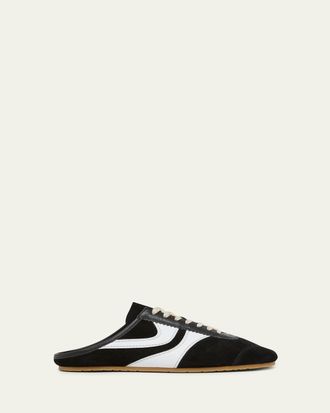 Dries Van Noten Mens Destin Mixed Leather Retro Sneakers