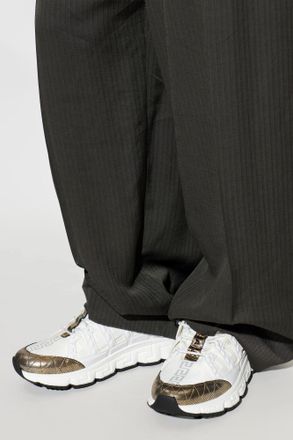 Versace Sports Shoes With Logo, Mens, White