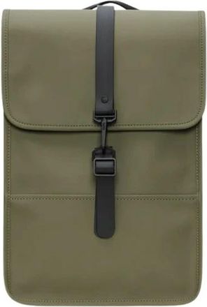 Rains Backpack Mini - Heren - Rugzakken - Groen - ONE Size - Polyester - Tassen