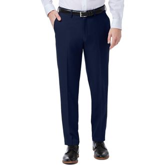 Haggar Haggar Premium Comfort Dress Pant Slim Fit in Blue at Nordstrom Rack, Size 33 X 30