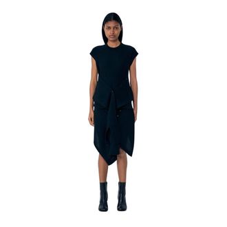 Christophe Lemaire Knitted Dresses, female, Black, Size: M Sleeveless Buttoned Top
