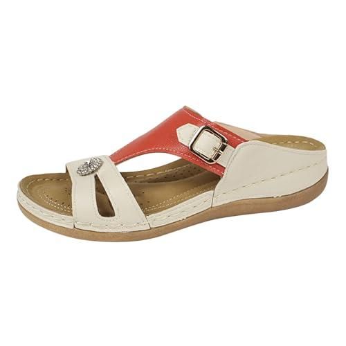 Mules à Talon Compensé Pour Femme - Talon 6,5 Cm - Confortables Et Légères - Pour Printemps/été - Fabriquées à La Main Depuis 1971 - 4