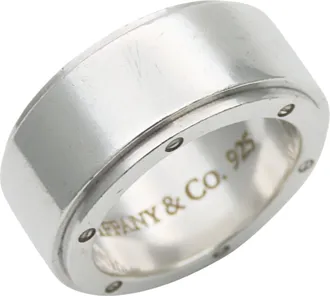 Tiffany & Co. Silver Silver 925 Band Ring (Pre-Owned)