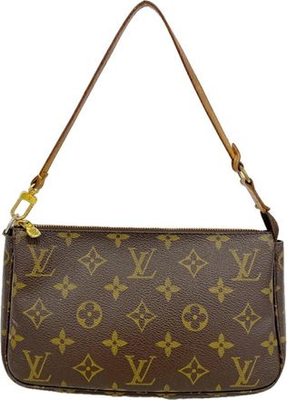 Louis Vuitton Brown Pouch (Pre-Owned)