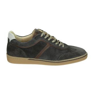 Van Bommel Schoenen, Heren, Grijs, 43 1/2 EU, Suède, Casual grijze suède schoenen