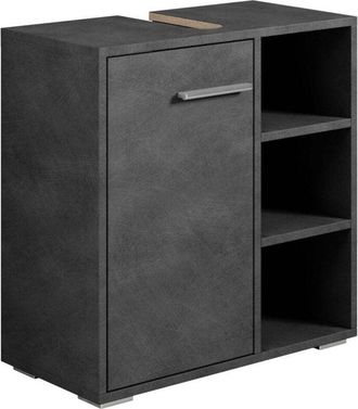 Badplaats Mueble bajo lavabo Neptunus 60 x 28 x 60 cm - Gris oscuro - Mueb