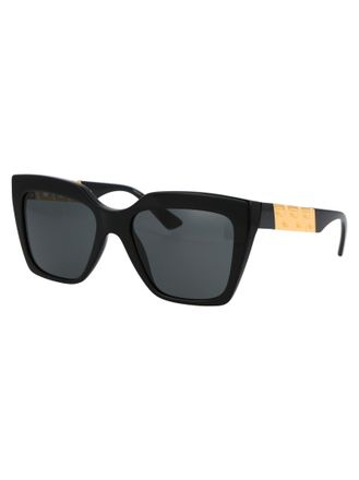 Versace 0VE4418 Acetate Cat-Eye Sunglasses - Black