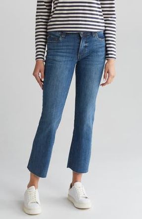 Kut from the Kloth Nikki Raw Hem Low Rise Kick Flare Jeans in Belladonna at Nordstrom Rack, Size 10