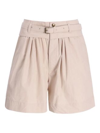 Isabel Marant Shorts Danica Ga con cintura - Marrone