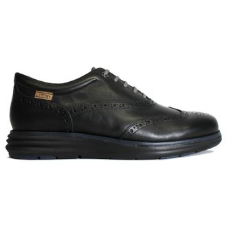 Pikolinos Arenas M3P Leather Mens Lace Up Shoes - Black - Size:UK 10.5-11