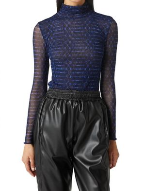 Misa Nadja Top In Midnight Shibori