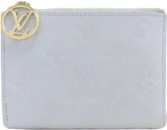 Louis Vuitton Pre-owned Wallets, female, Blue, Size: ONE SIZE Pre-owned Vintage Canvas Wallet