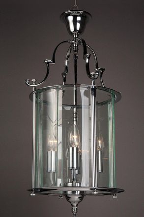Netlighting Colchester 4 Light Chrome Indoor Lantern