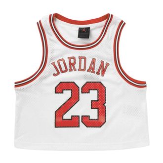 Nike Jordan Fitness, Dames, Wit, L, Polyester, Essential Cropped Jersey