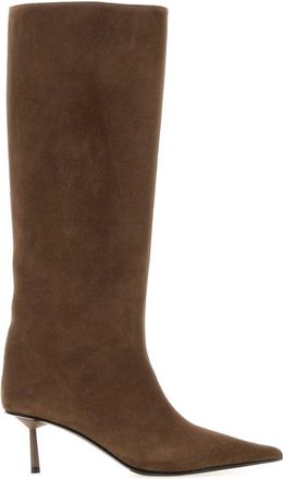Le Silla Beige Pointed-toe Boots